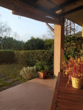 Lallas Home with garden and lake view